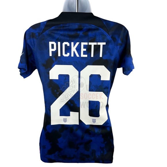 ⚽️ New 2022/23 USA USWNT Women's AWAY Soccer Jersey Pickett #26 🇺🇸 - Picture 3 of 10